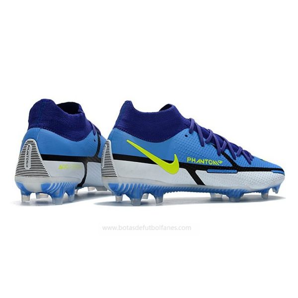 Nike Phantom GT Elite Dynamic Fit FG Azul Amarillo Gris